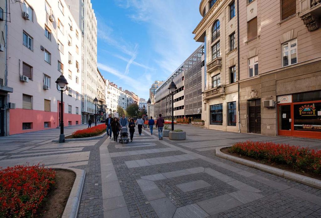 Basco Apartments Knez Mihailova Belgrado Camera foto