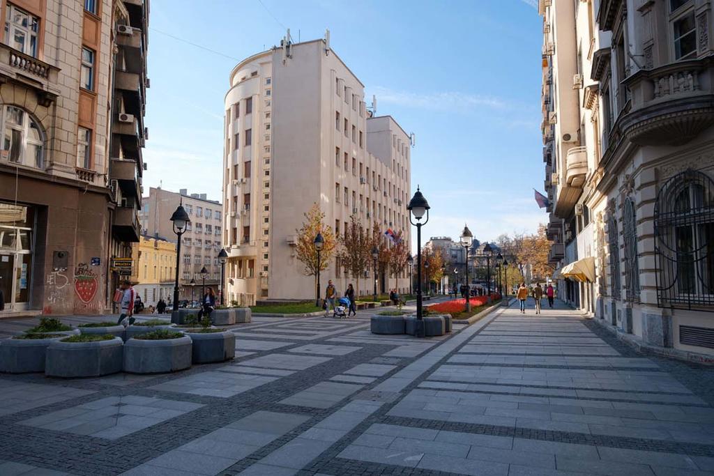 Basco Apartments Knez Mihailova Belgrado Esterno foto