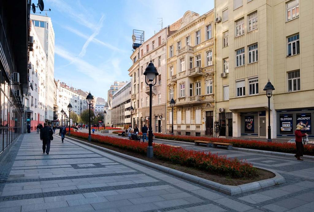 Basco Apartments Knez Mihailova Belgrado Esterno foto