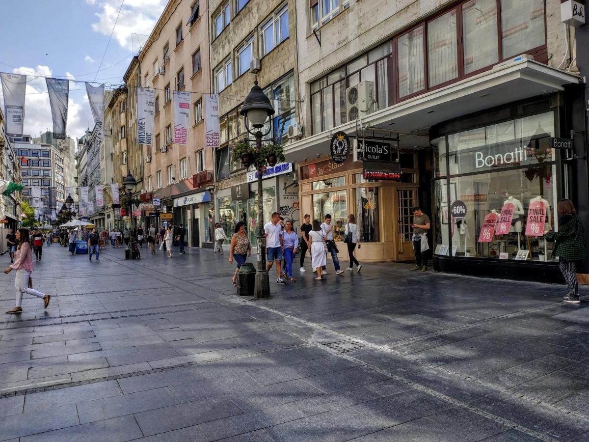 Basco Apartments Knez Mihailova Belgrado Esterno foto